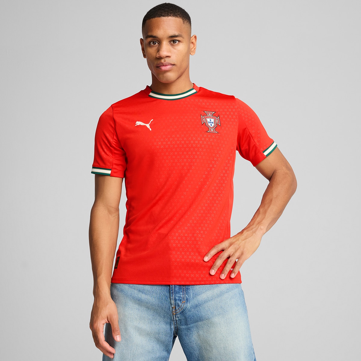 Imagem 0 de T-shirt de Homem 1.º Equipamento Portugal FPF