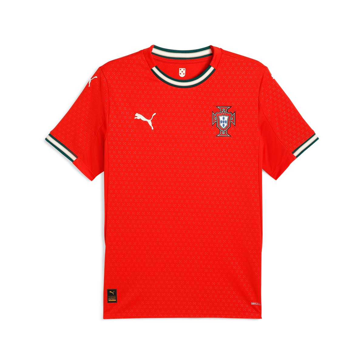 T-shirt de Homem 1.º Equipamento Portugal FPF Vermelho-6