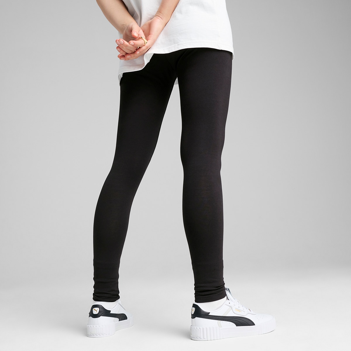 Leggings de Mulher ESS Small No. 1 Logo Leggings Preto-2