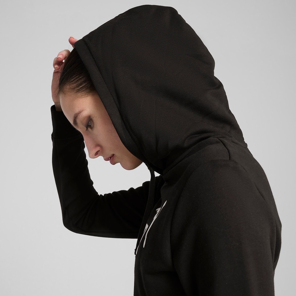 Sweatshirt de Mulher ESS No. 1 Logo Hoodie TR Preto-4