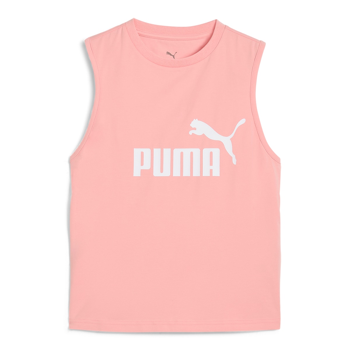 T-shirt sem Mangas de Mulher ESS No. 1 Logo Slim Tank Rosa-4