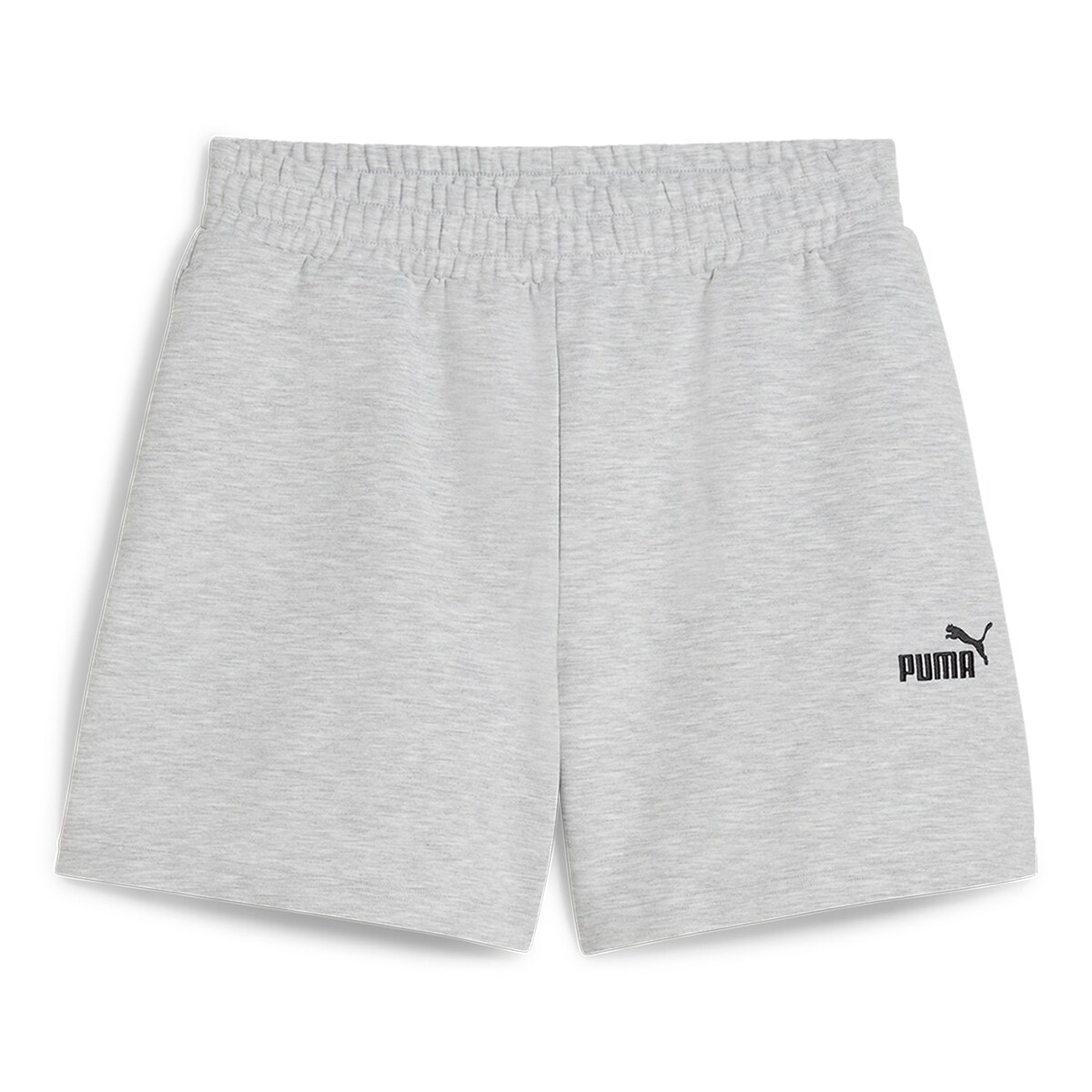 Calções de Mulher ESS Small No. 1 Logo 4" Lightweight High-Waist Shorts Cinzento-4