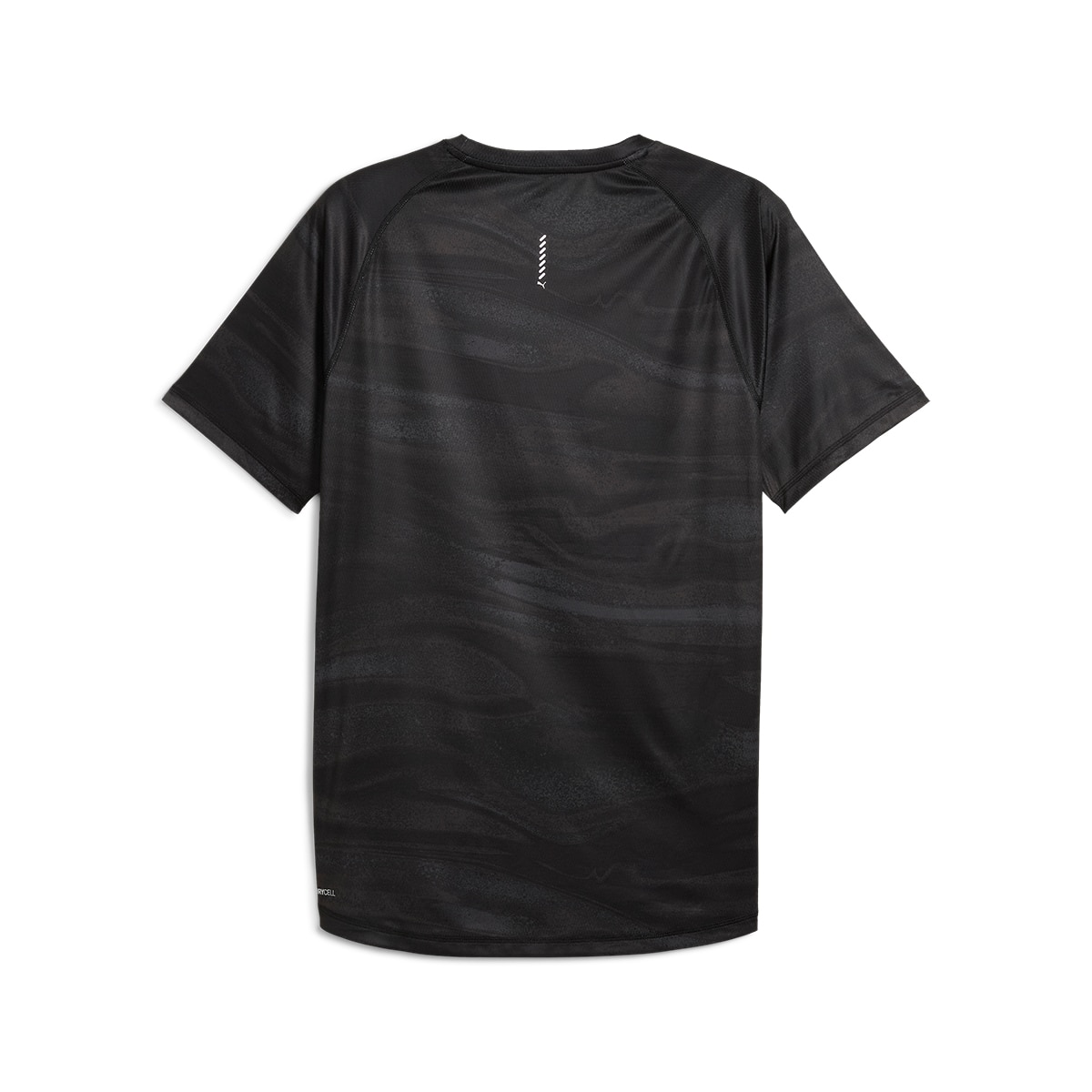 T-shirt de Homem M Run Velocity AOP Tee (Poly) Preto-5