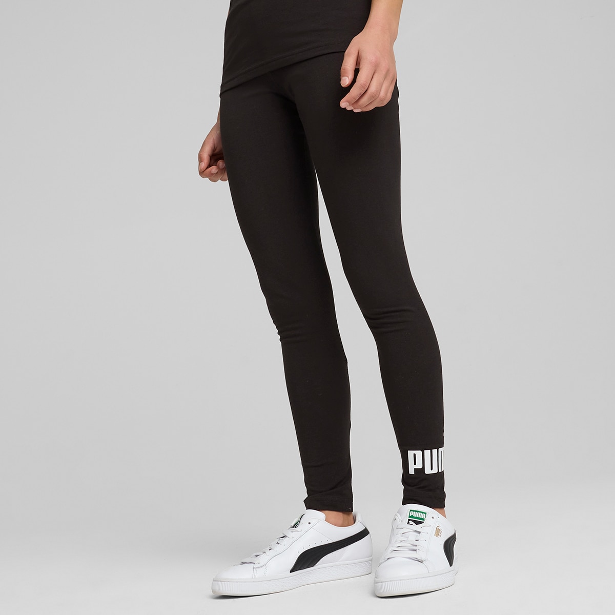 Leggings de Criança ESS No. 1 Logo Leggings G Preto-1