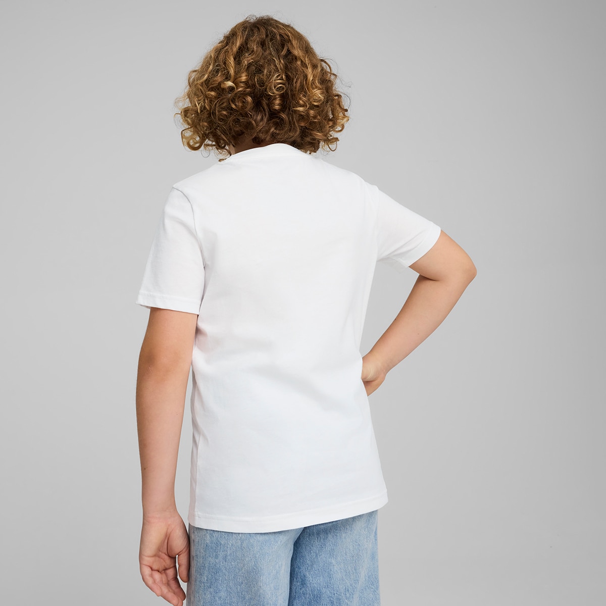 T-shirt de Criança ESS No. 1 Logo Tee B Branco-2