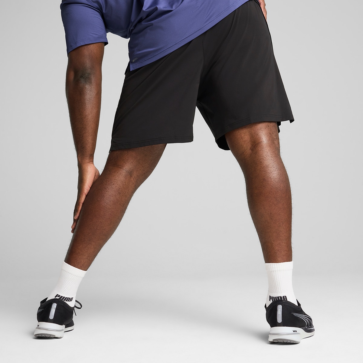 Calções de Homem M Run Velocity 7" SHORT Preto-2