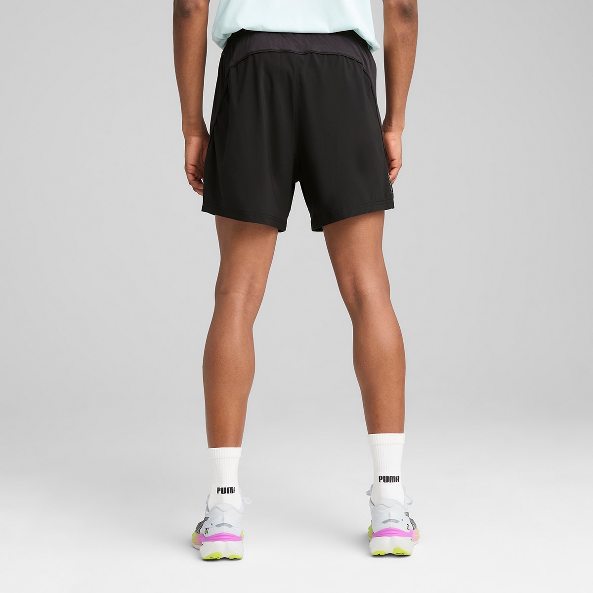 Calções de Homem M Run Velocity 5" SHORT Preto-2