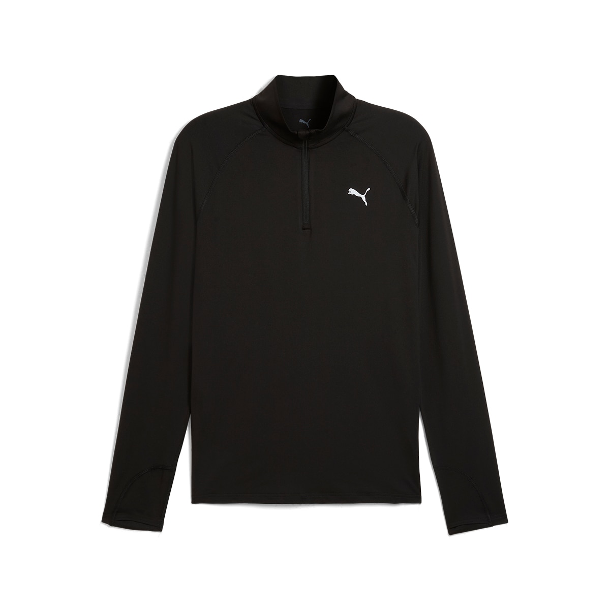 Sweatshirt de Homem M Run Velocity Cloudspun 1/4 ZIP Preto-6