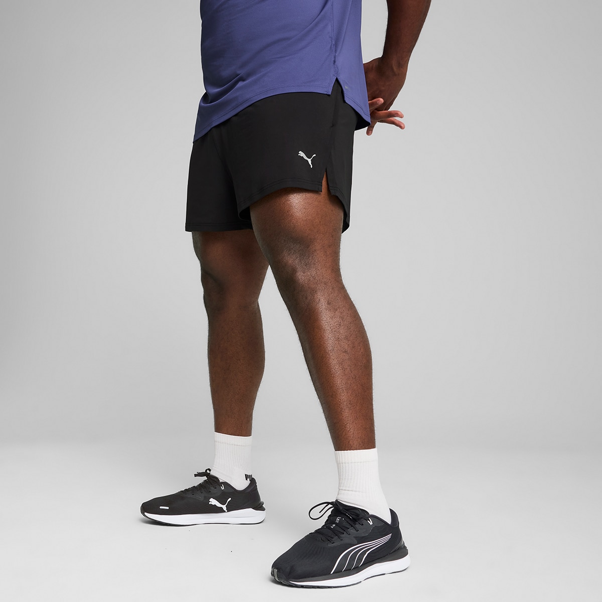 Imagem 0 de Calções de Homem M Run Knit 3" Split Short