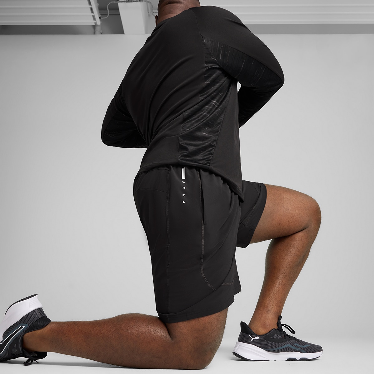 Calções de Homem M Flex 7" Woven Short Preto-5