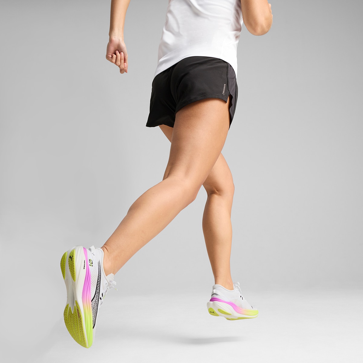 Calções de Mulher W Run Velocity 3" Short Preto-2