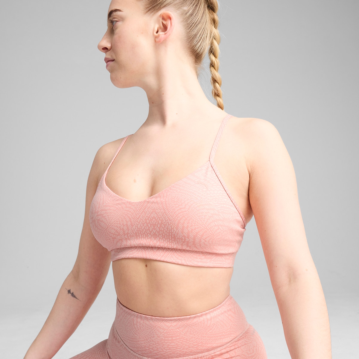 Soutien Desportivo de Mulher Move Cloudspun Bra - AOP Rosa-3
