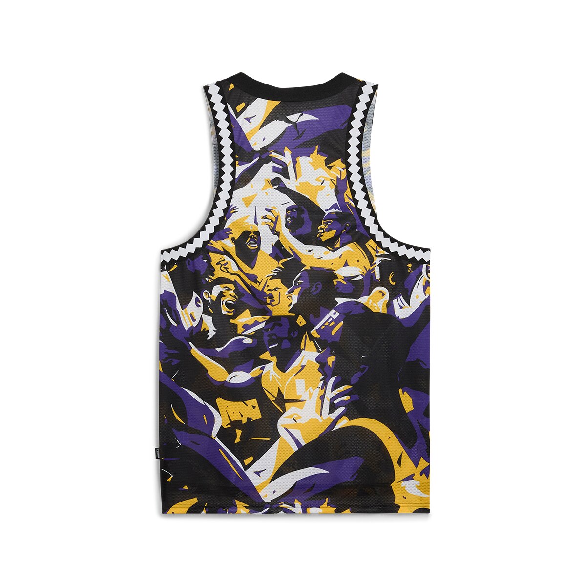 T-shirt sem Mangas de Homem Rival Rage AOP Mesh Tank Roxo-5