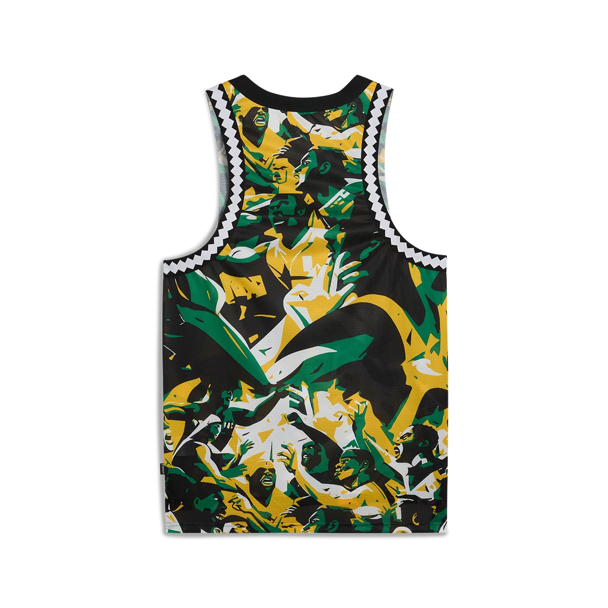 T-shirt sem Mangas de Homem Rival Rage AOP Mesh Tank Preto-5