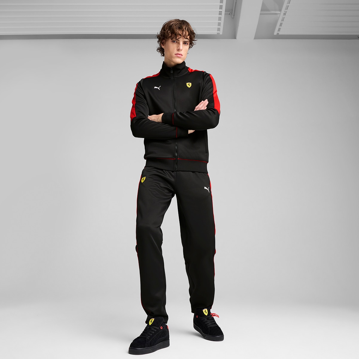 Casaco de Homem Ferrari Race MT7 Jacket Preto-5