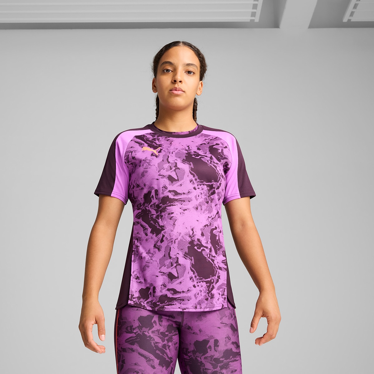 T-shirt de Mulher individualBLAZE Jersey Roxo-1
