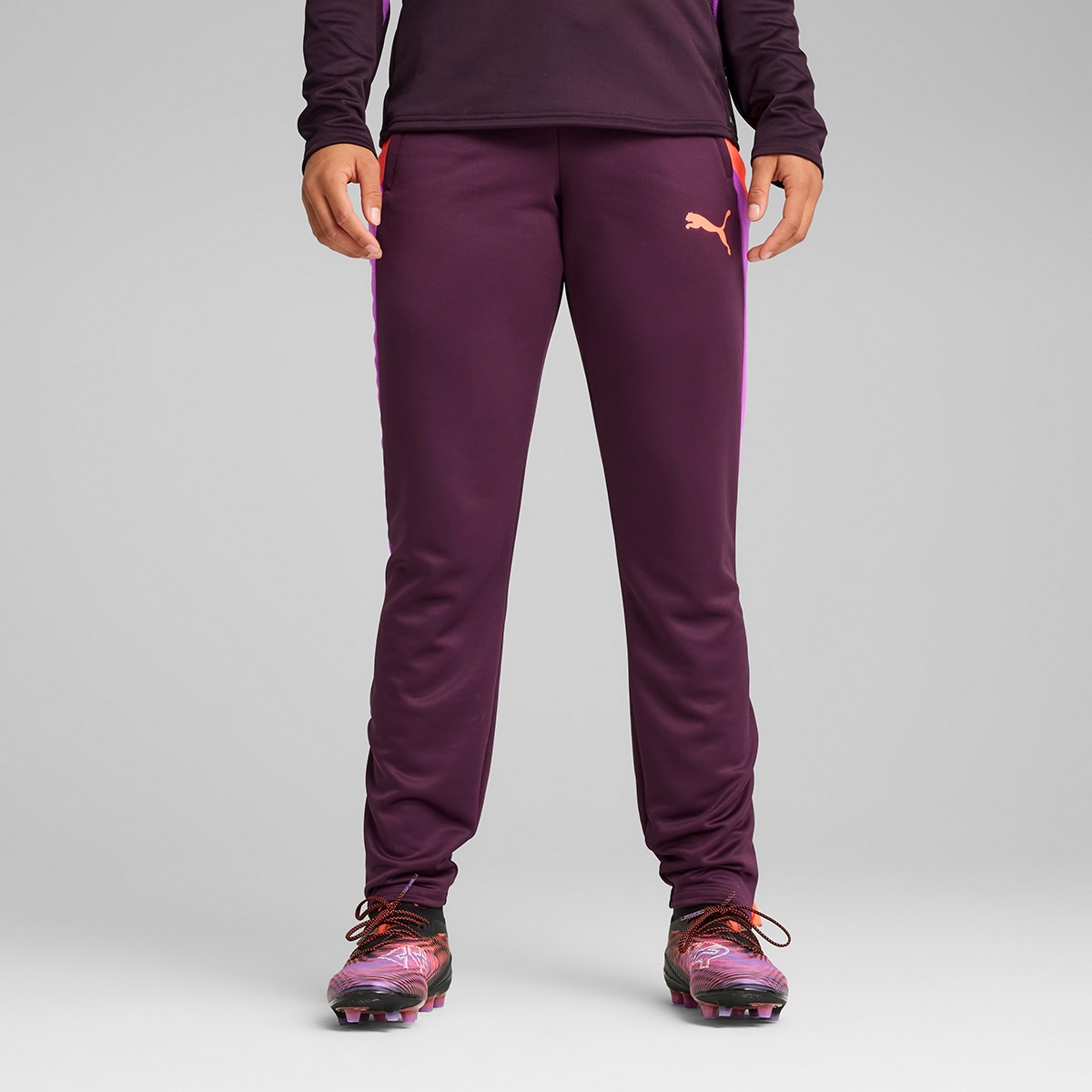 Calças de Mulher individualBLAZE Training Pants Roxo-1
