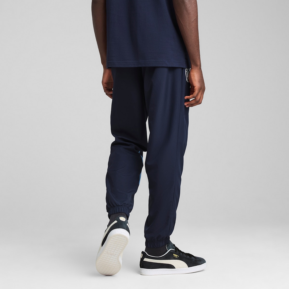 Calças de Homem MCFC ftblARCHIVE Pant Azul-2