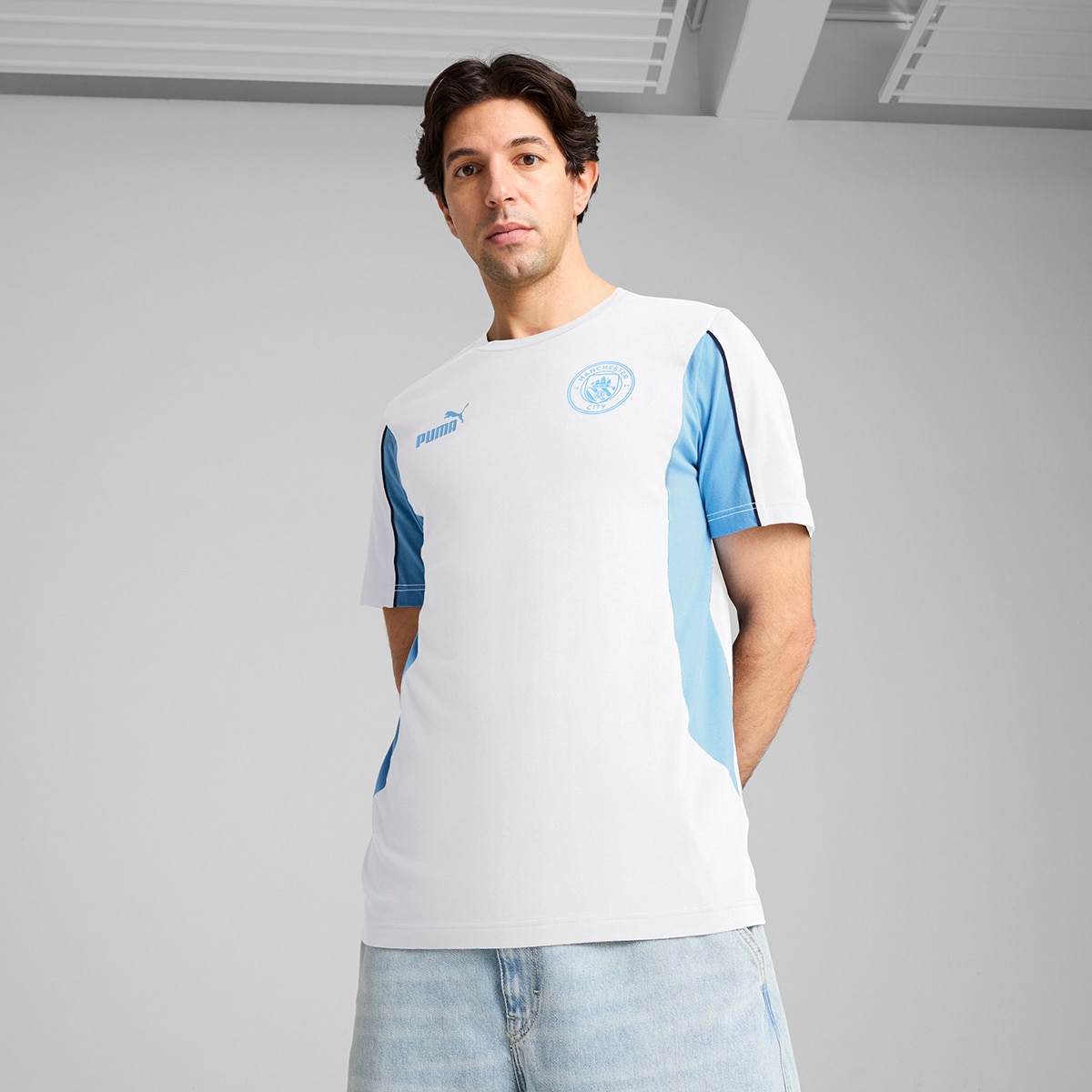 T-shirt de Homem MCFC ftblARCHIVE Tee Branco-1