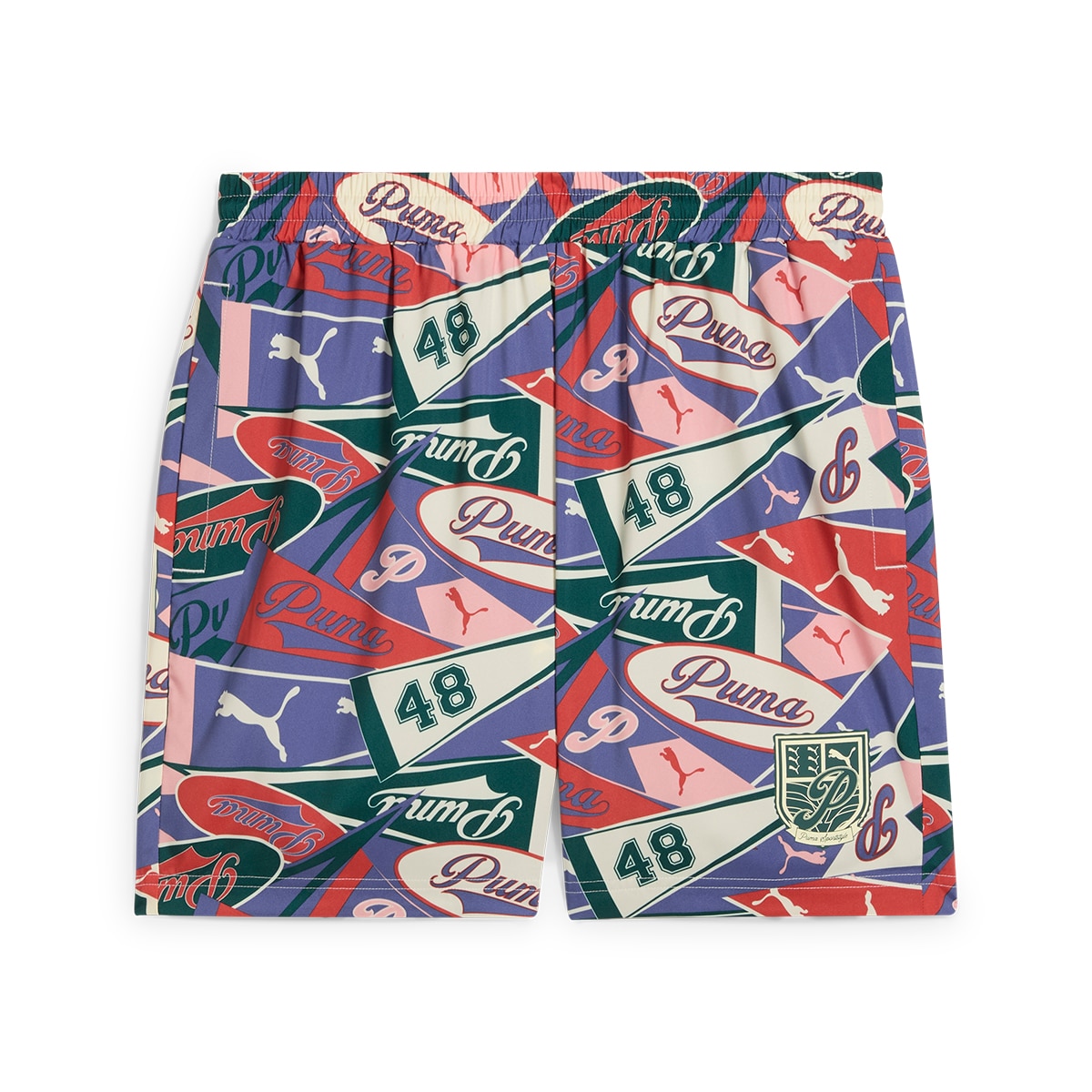 Calções de Homem Sports Legacy AOP Relaxed Shorts 6'' WV Azul-4