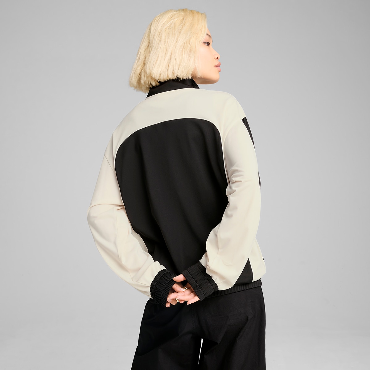 Casaco de Homem Future.Archive Relaxed Track Jacket Preto-2