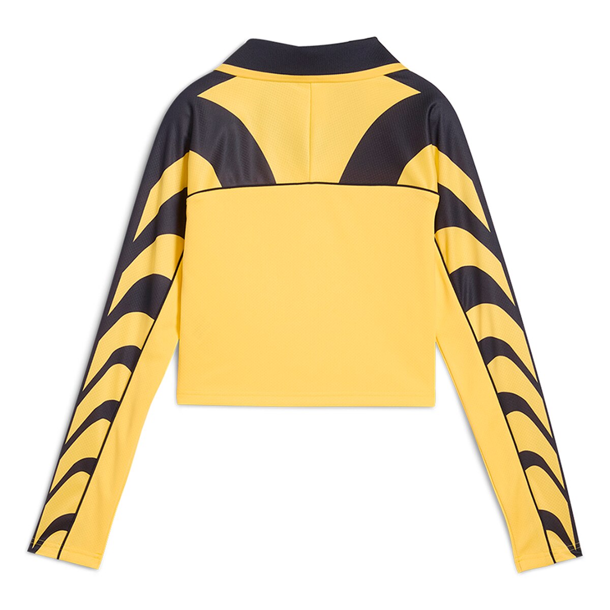 T-shirt de Mulher Road To Unity Football Jersey Baby Tee Amarelo-5