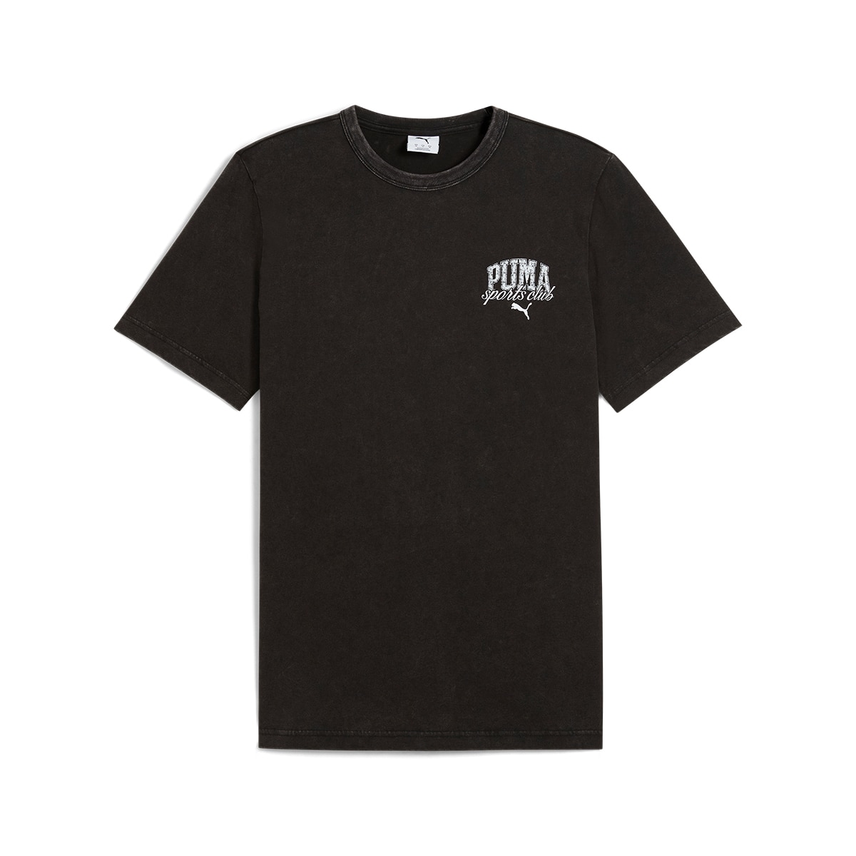 T-shirt de Homem Class Washed Tee Preto-4