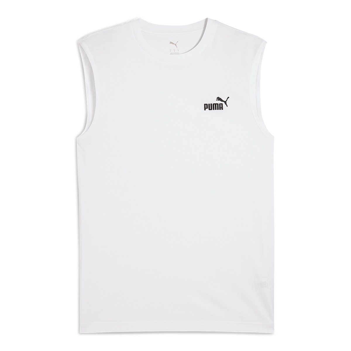 T-shirt de Homem ESS No. 1 Logo Sleeveless Tee Branco-5