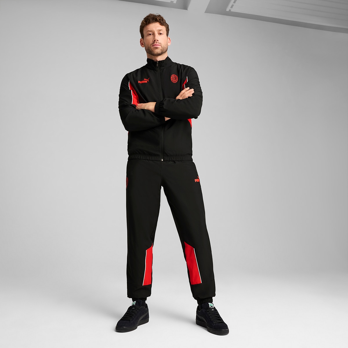 Calças de Homem ACM ftblARCHIVE Pant Preto-4