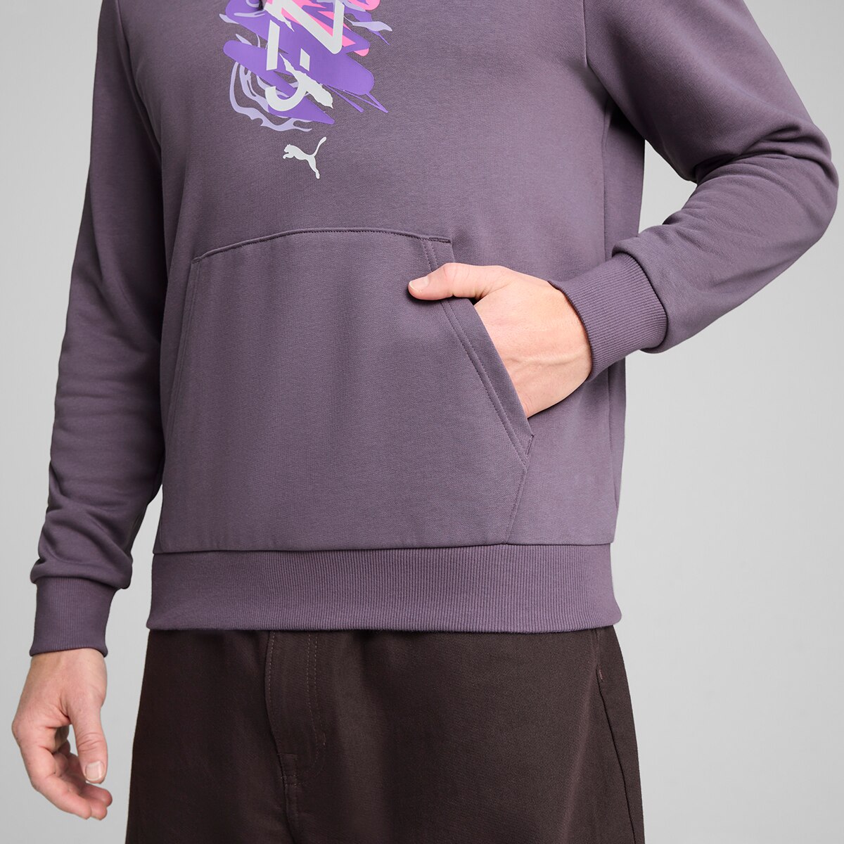 Sweatshirt de Homem Neymar JR Creativity Hoodie Roxo-3