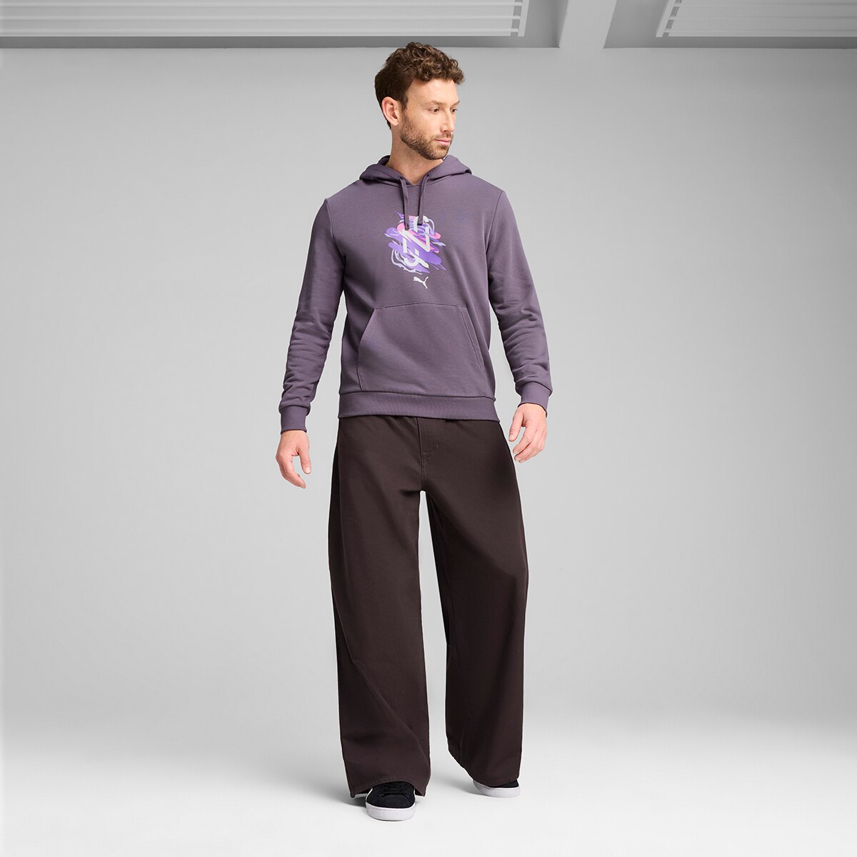 Sweatshirt de Homem Neymar JR Creativity Hoodie Roxo-5