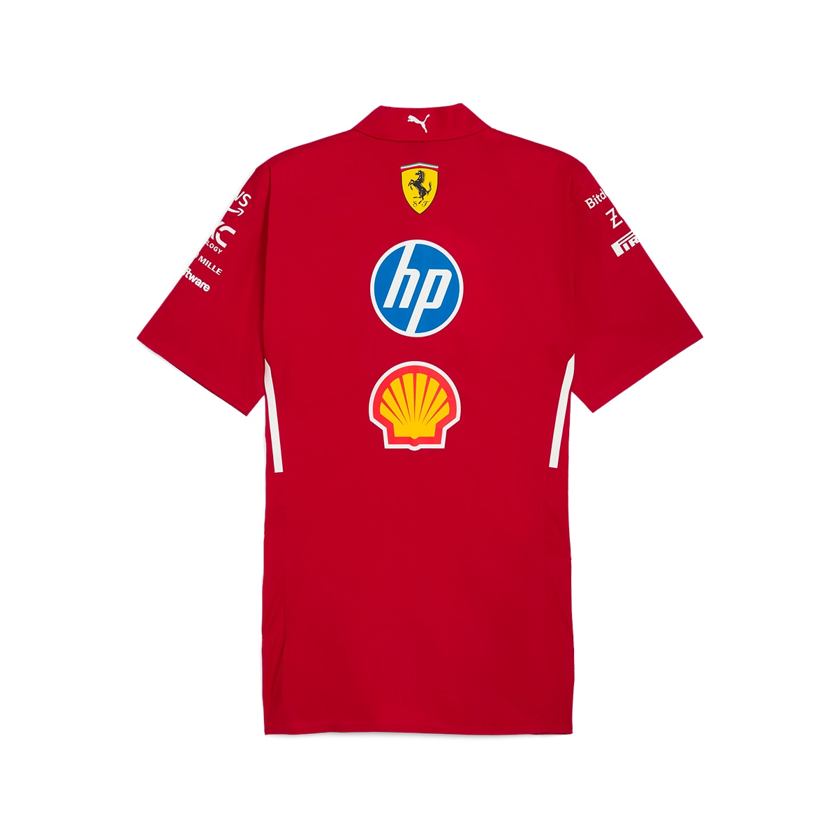 T-shirt de Homem Scuderia Ferrari Team Vermelho-5