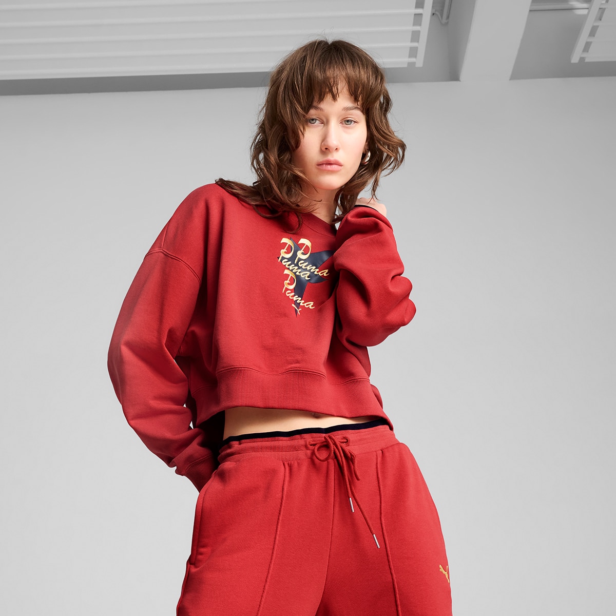 Imagem 0 de Sweatshirt de Mulher Road To Unity Oversized Graphic Crew TR