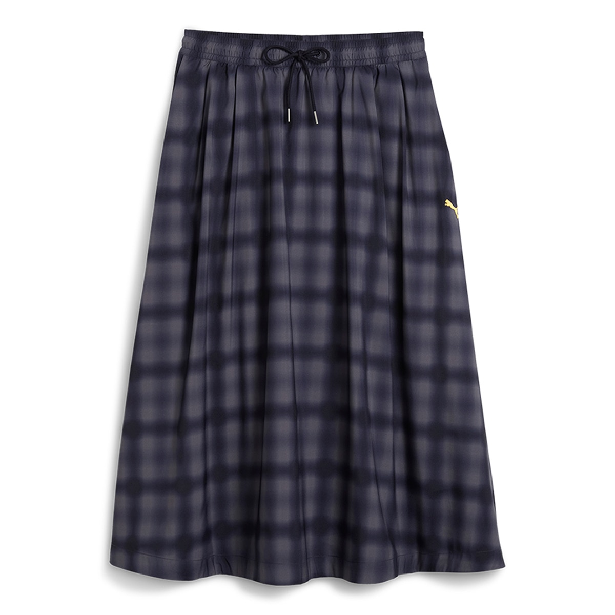 Saia de Mulher Road To Unity Woven Midi AOP Pleated Skirt Azul-6
