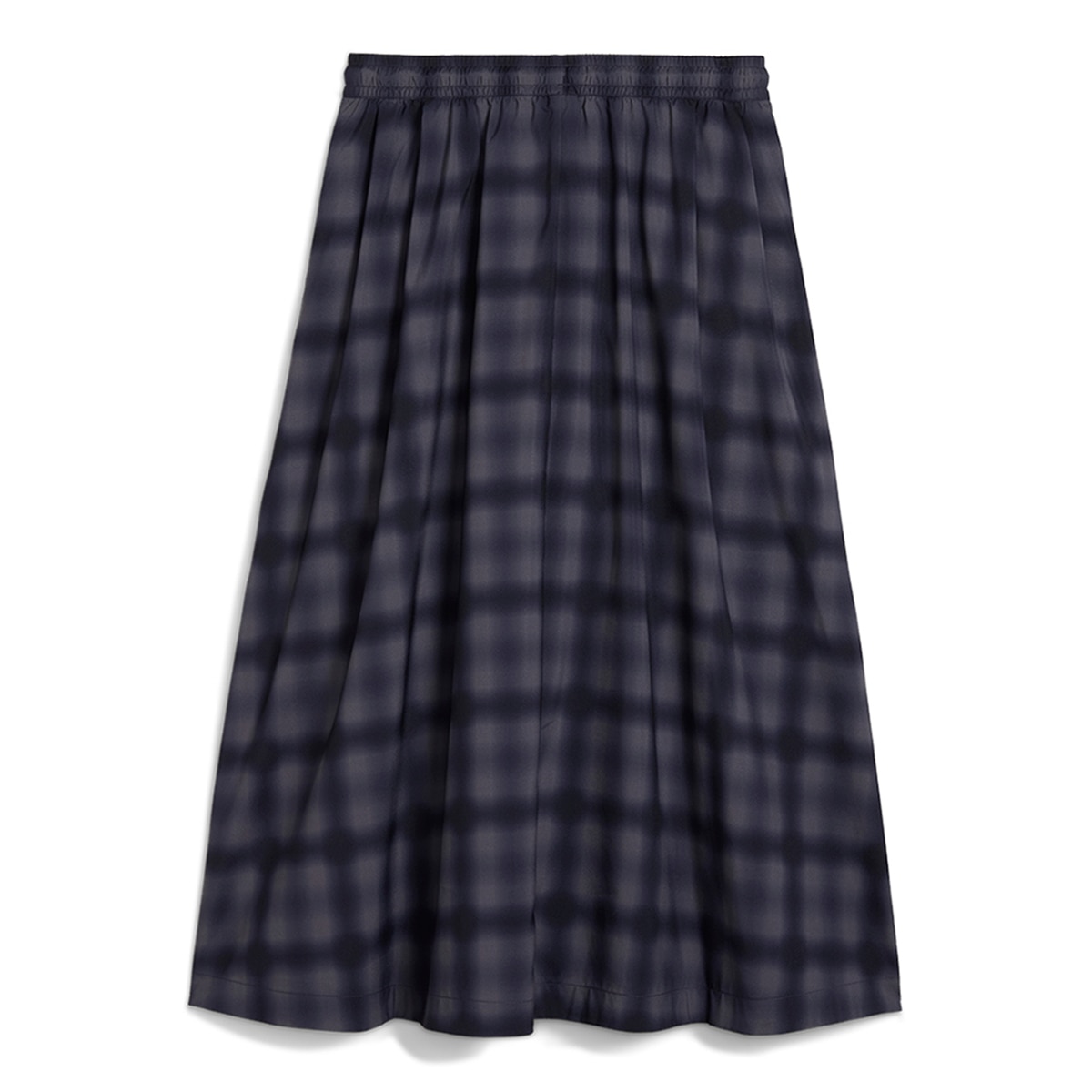 Saia de Mulher Road To Unity Woven Midi AOP Pleated Skirt Azul-7