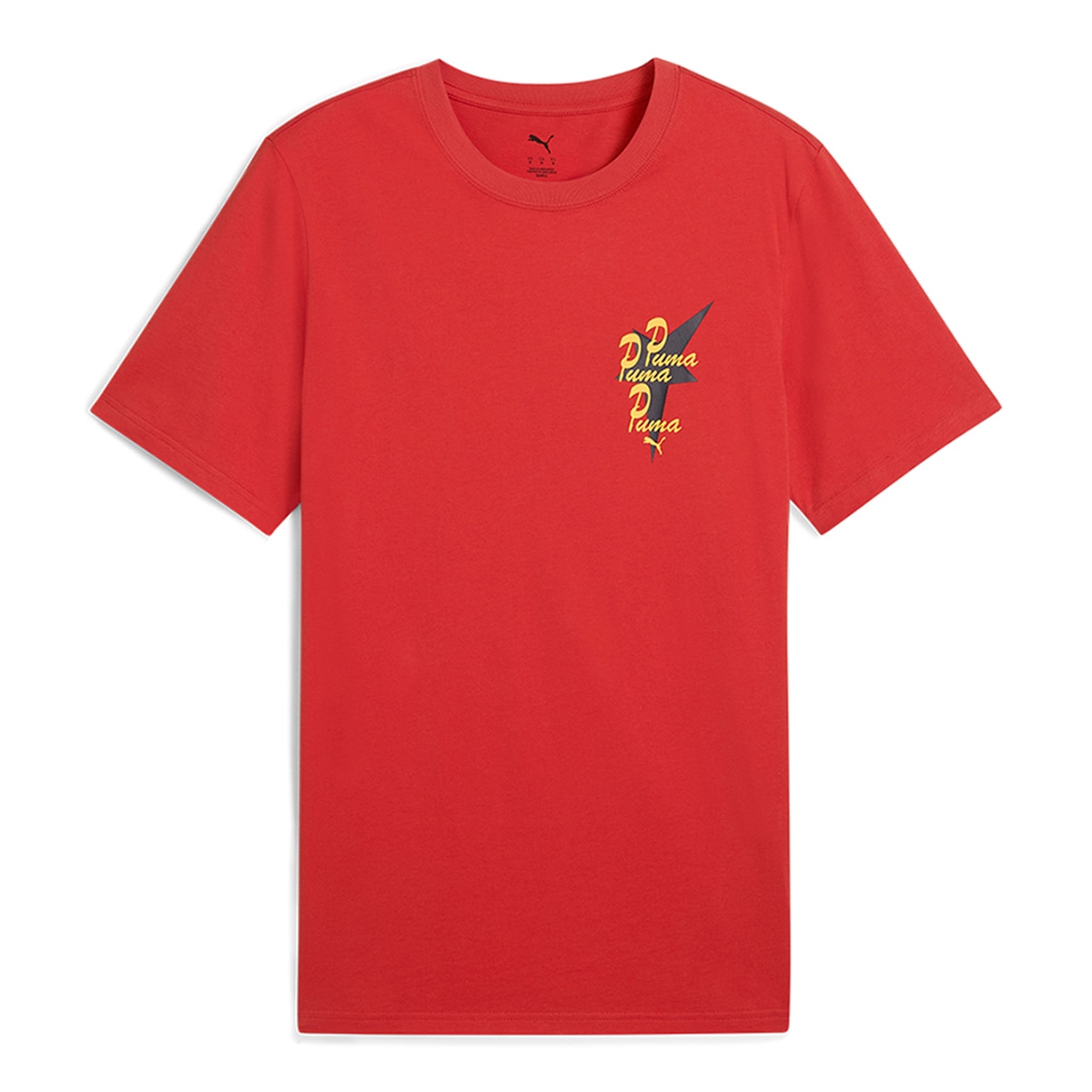 T-shirt de Homem Road To Unity Graphic Tee Vermelho-6