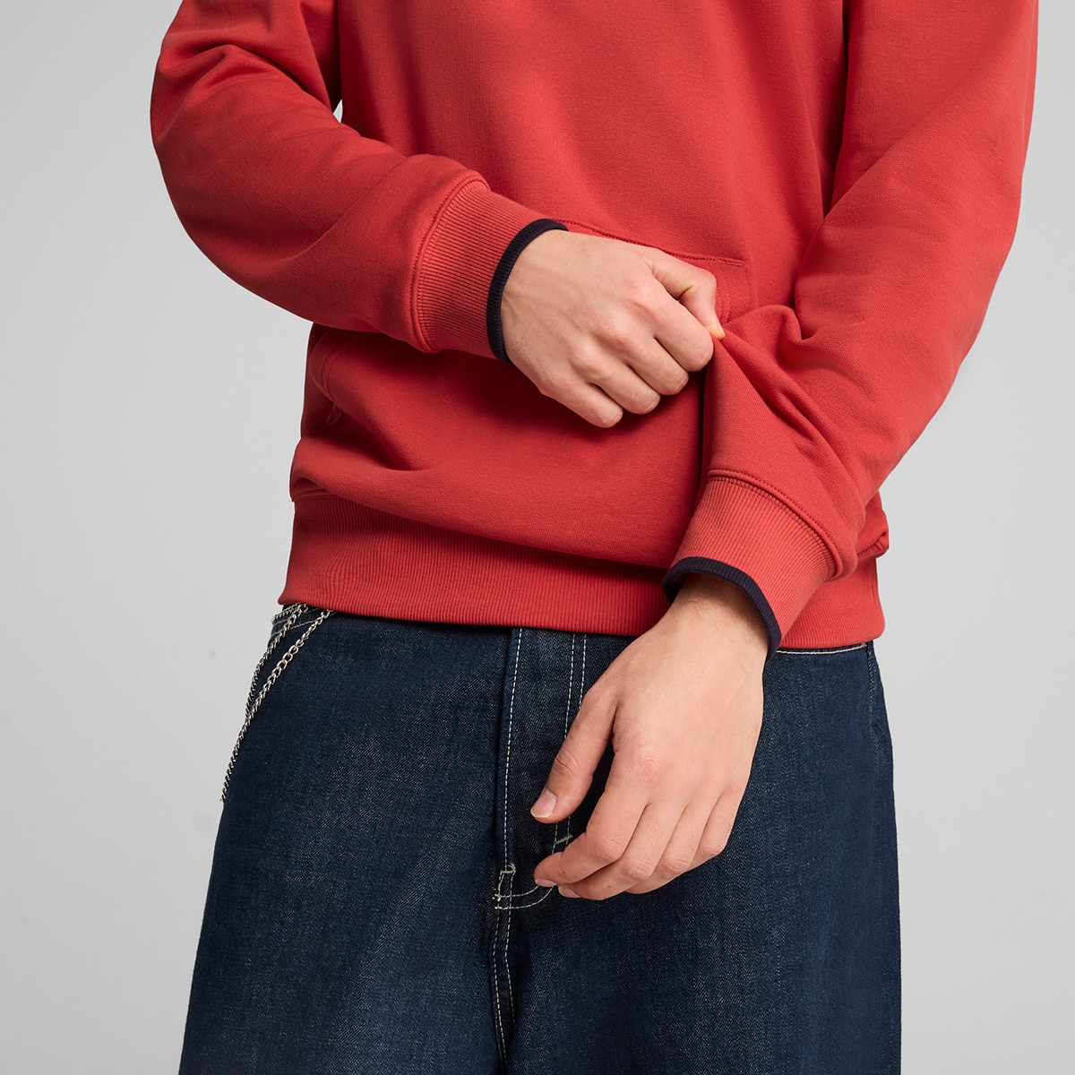 Sweatshirt de Homem Road To Unity Graphic Hoodie TR Vermelho-3
