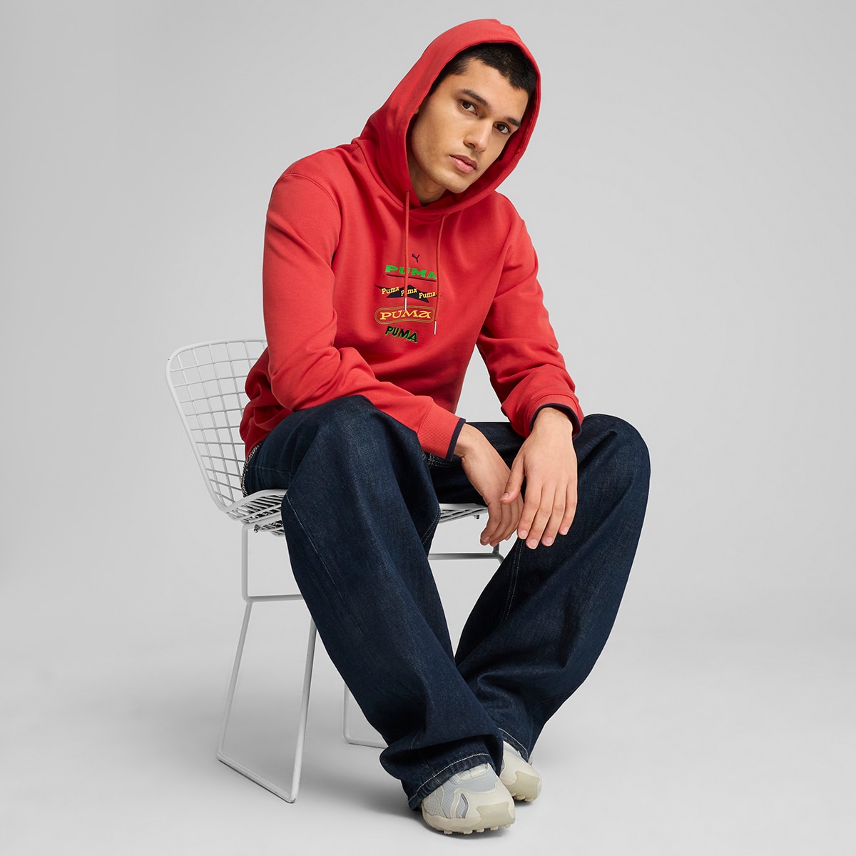 Sweatshirt de Homem Road To Unity Graphic Hoodie TR Vermelho-5