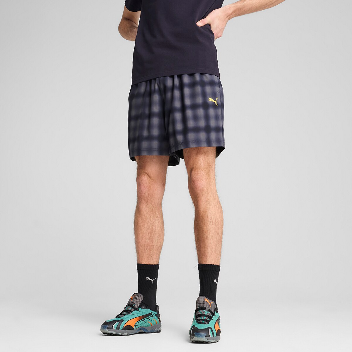 Calções de Homem Road To Unity AOP Relaxed Shorts 6" WV Azul-1
