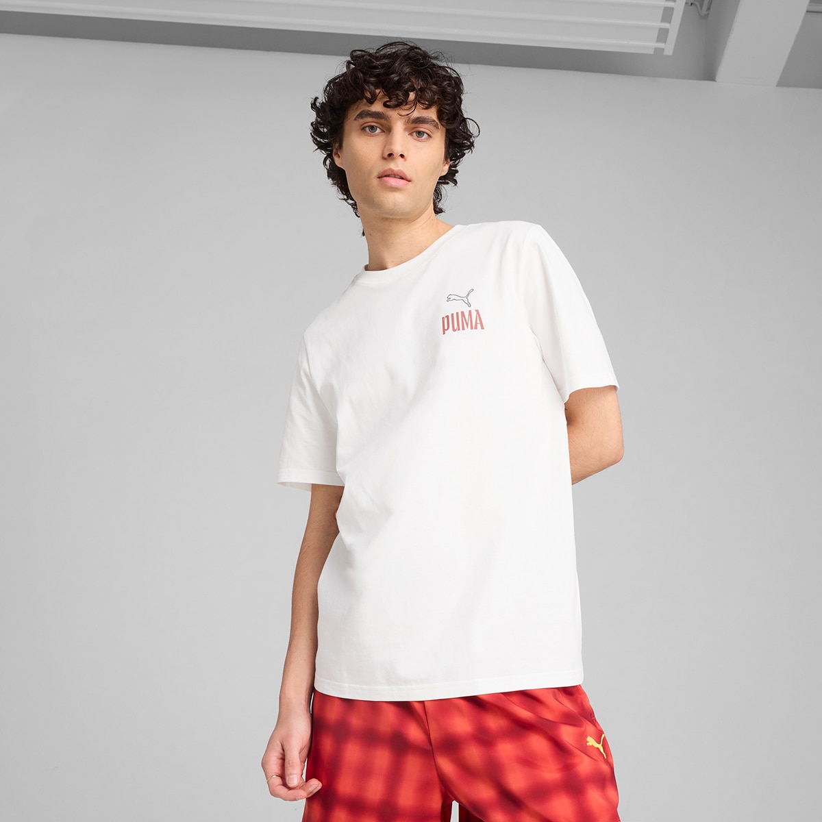 T-shirt de Homem Road To Unity Values Graphic Tee Branco-1