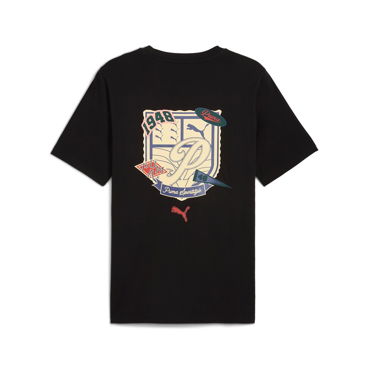 T-shirt de Homem Sports Legacy Graphic Tee Preto-5