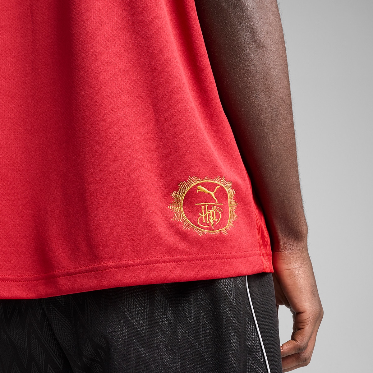 T-shirt de Homem Harry Potter Relaxed Football Jersey Vermelho-3