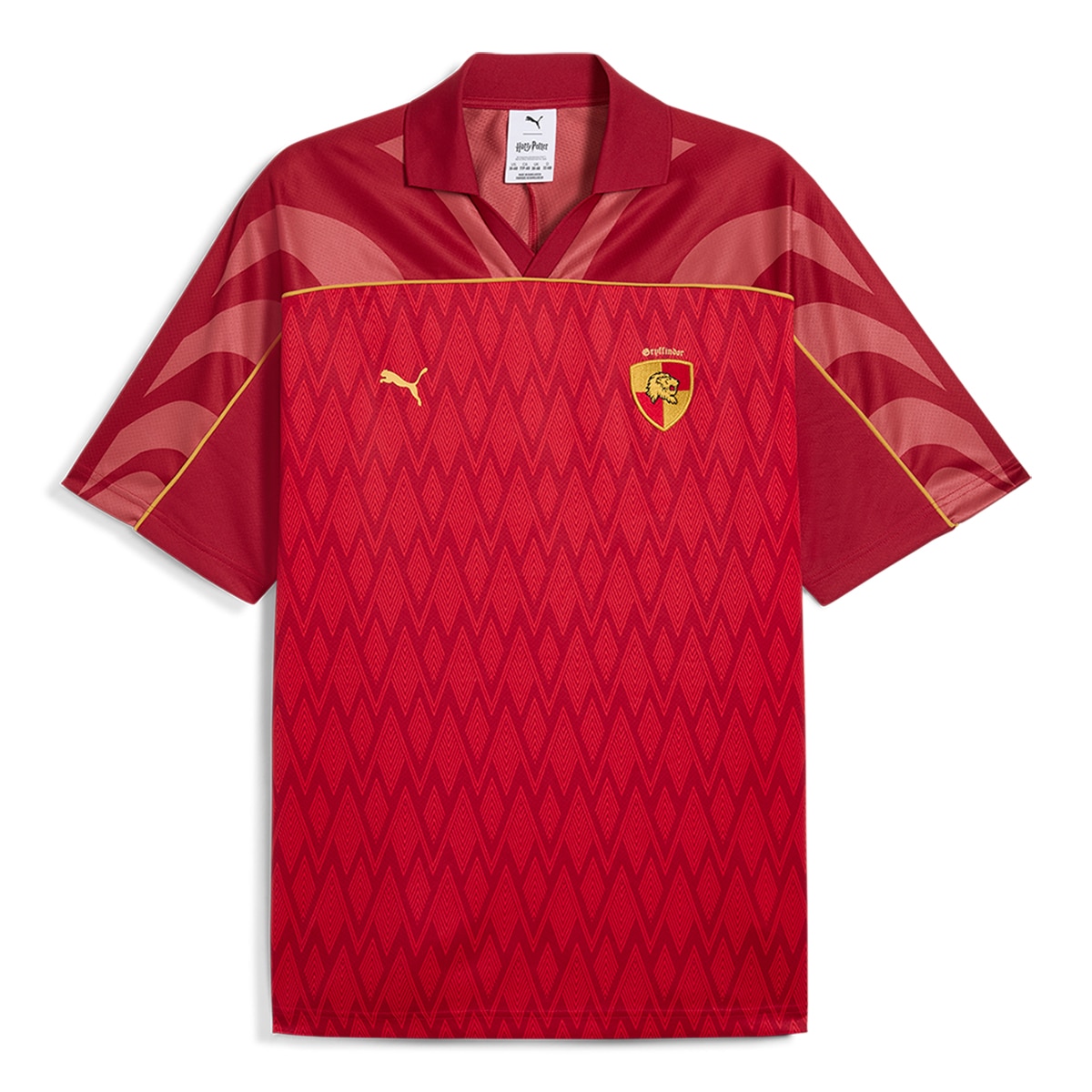 T-shirt de Homem Harry Potter Relaxed Football Jersey Vermelho-6