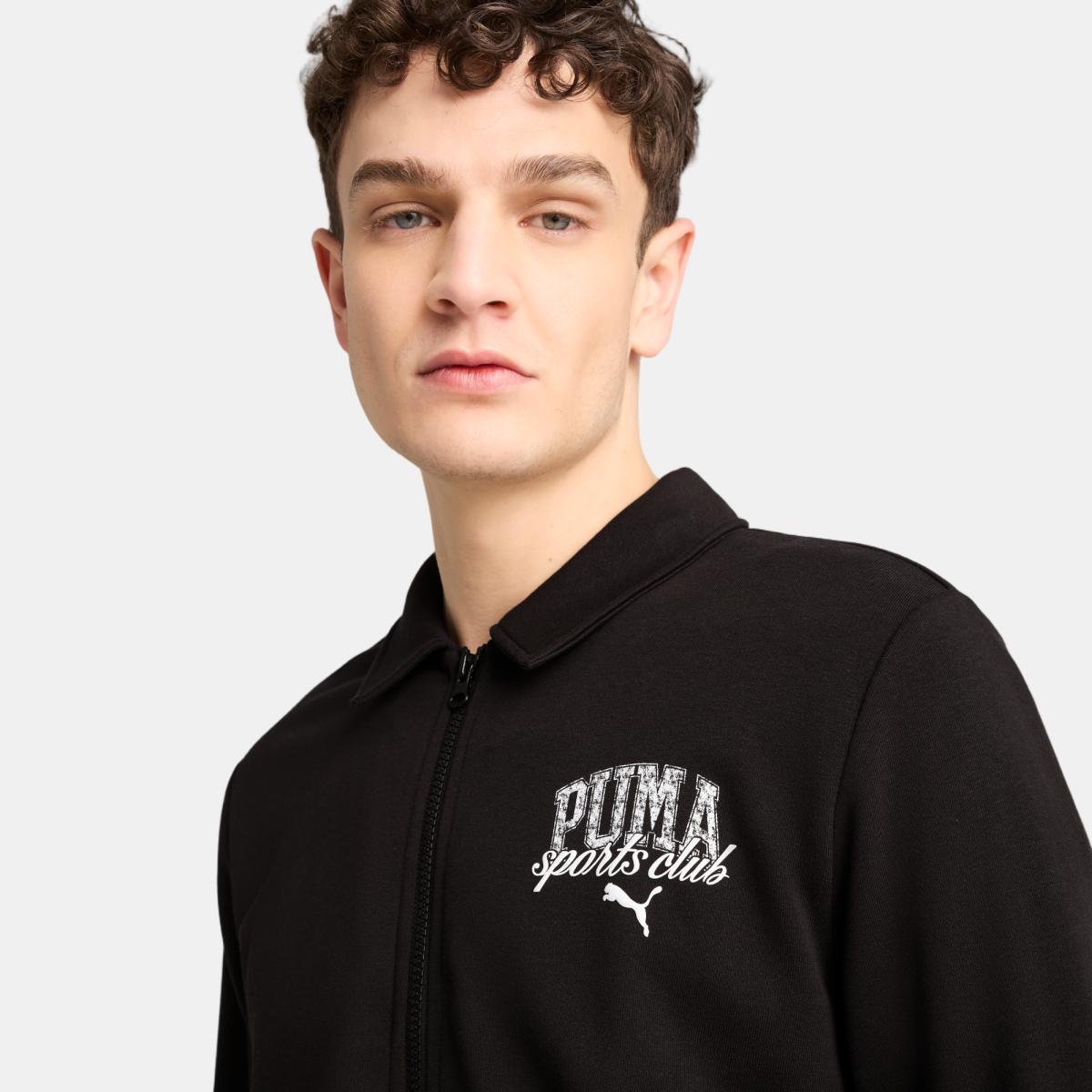 Casaco de Homem Class Track Jacket TR Preto-2