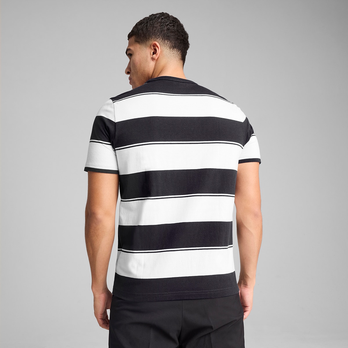 T-shirt de Homem Class Stripe AOP Tee Azul-2