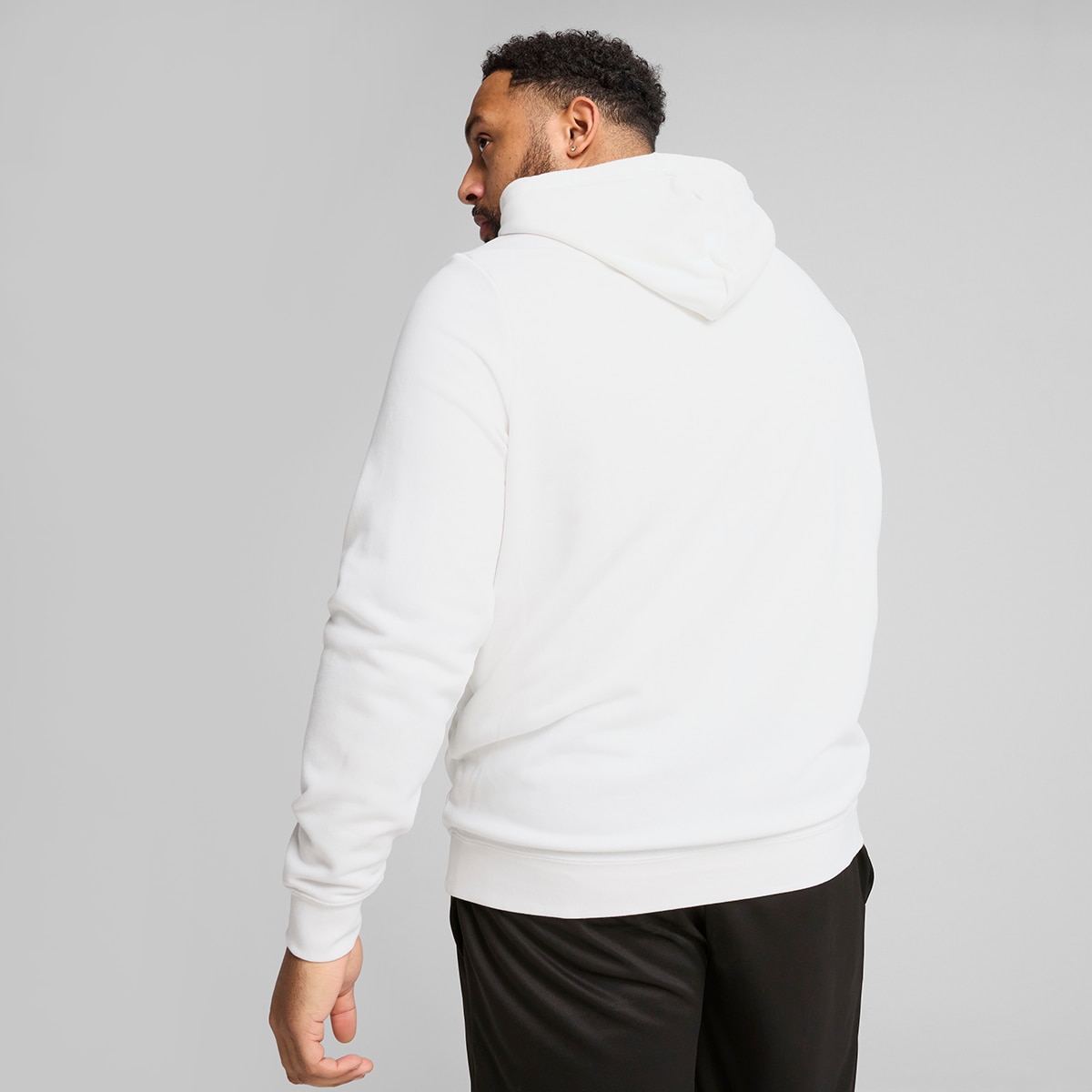 Sweatshirt de Homem ESS No. 1 Logo Hoodie TR Branco-2