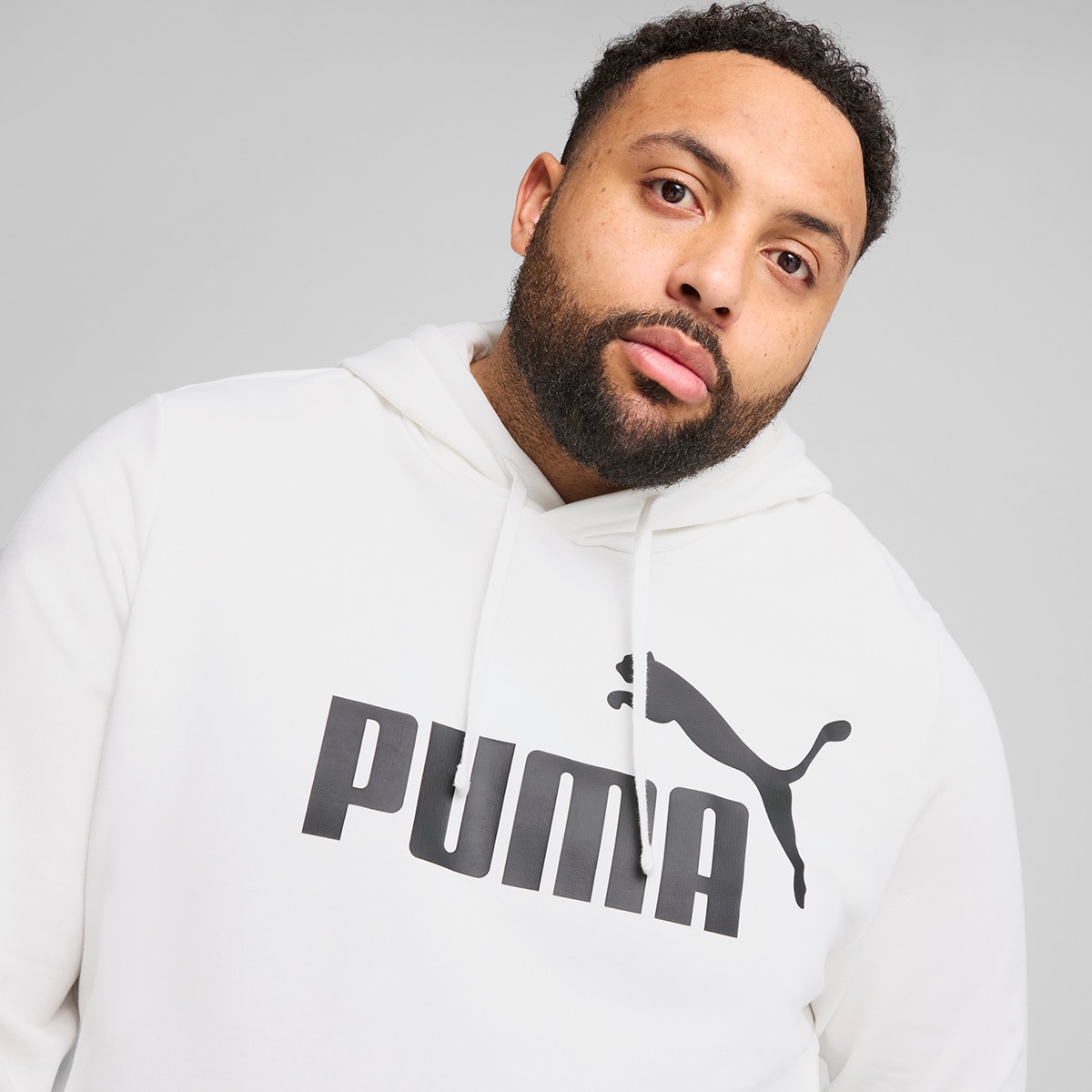 Sweatshirt de Homem ESS No. 1 Logo Hoodie TR Branco-4