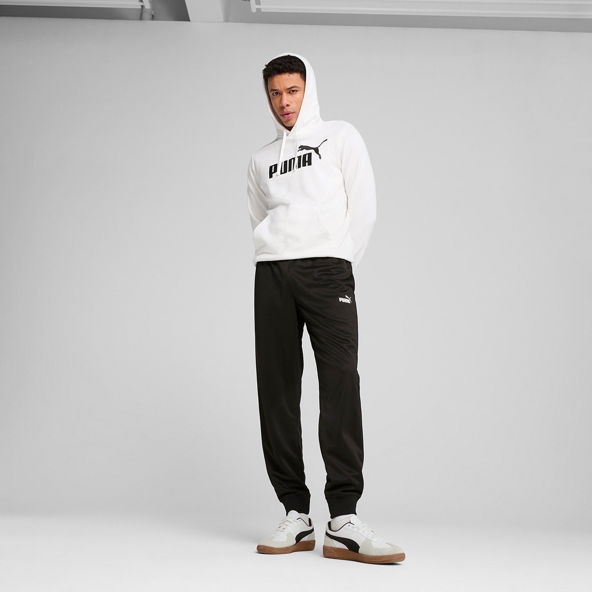Sweatshirt de Homem ESS No. 1 Logo Hoodie TR Branco-5