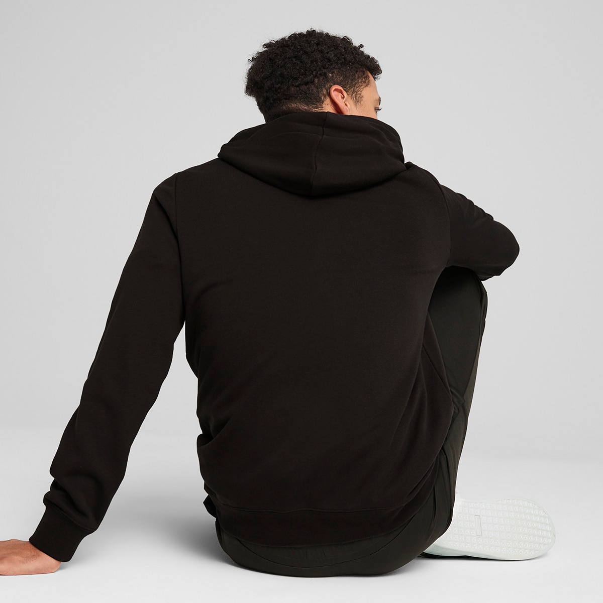 Sweatshirt de Homem ESS No. 1 Logo Hoodie TR Preto-2