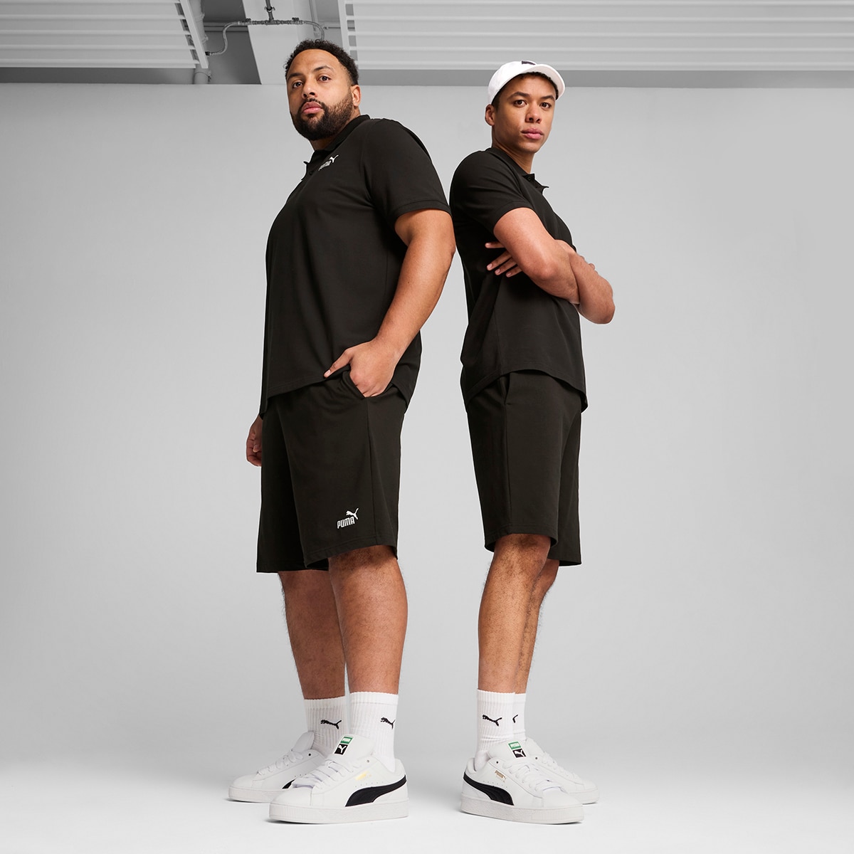 Calções de Homem ESS No. 1 Logo Jersey Shorts 10'' Preto-1